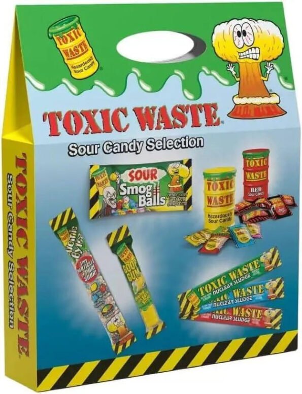 Toxic Waste - Toxic Waste - Candy Selection Hamper Pack - 295g - The Sweetie Shoppie