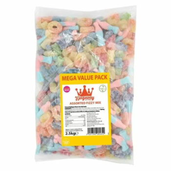 Kingsway - Vegan Assorted Fizzy Mix 2.5KG - Kingsway - The Sweetie Shoppie