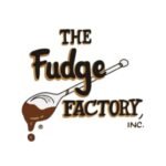 The Fudge Factory logo displayed on a white background